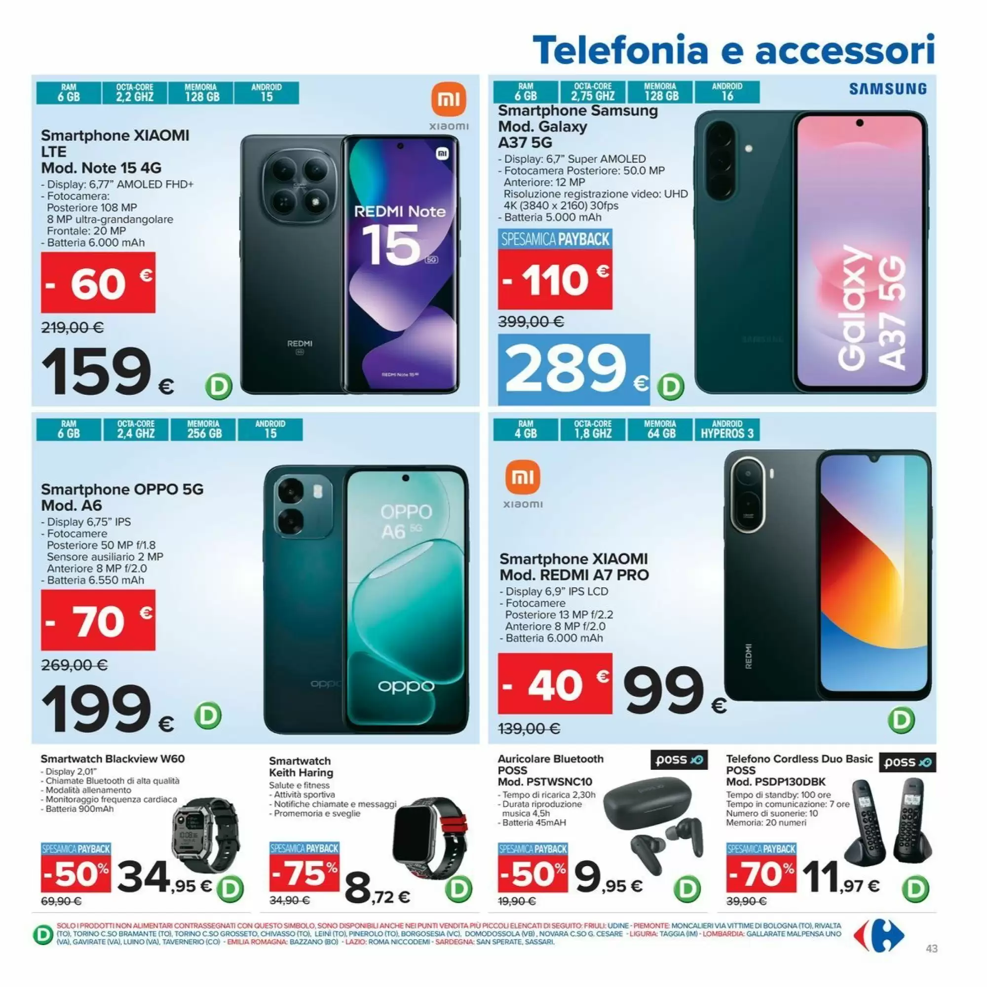 Volantino promozionale Carrefour Iper  valide dal 23/10/2026 - Pagina 43.