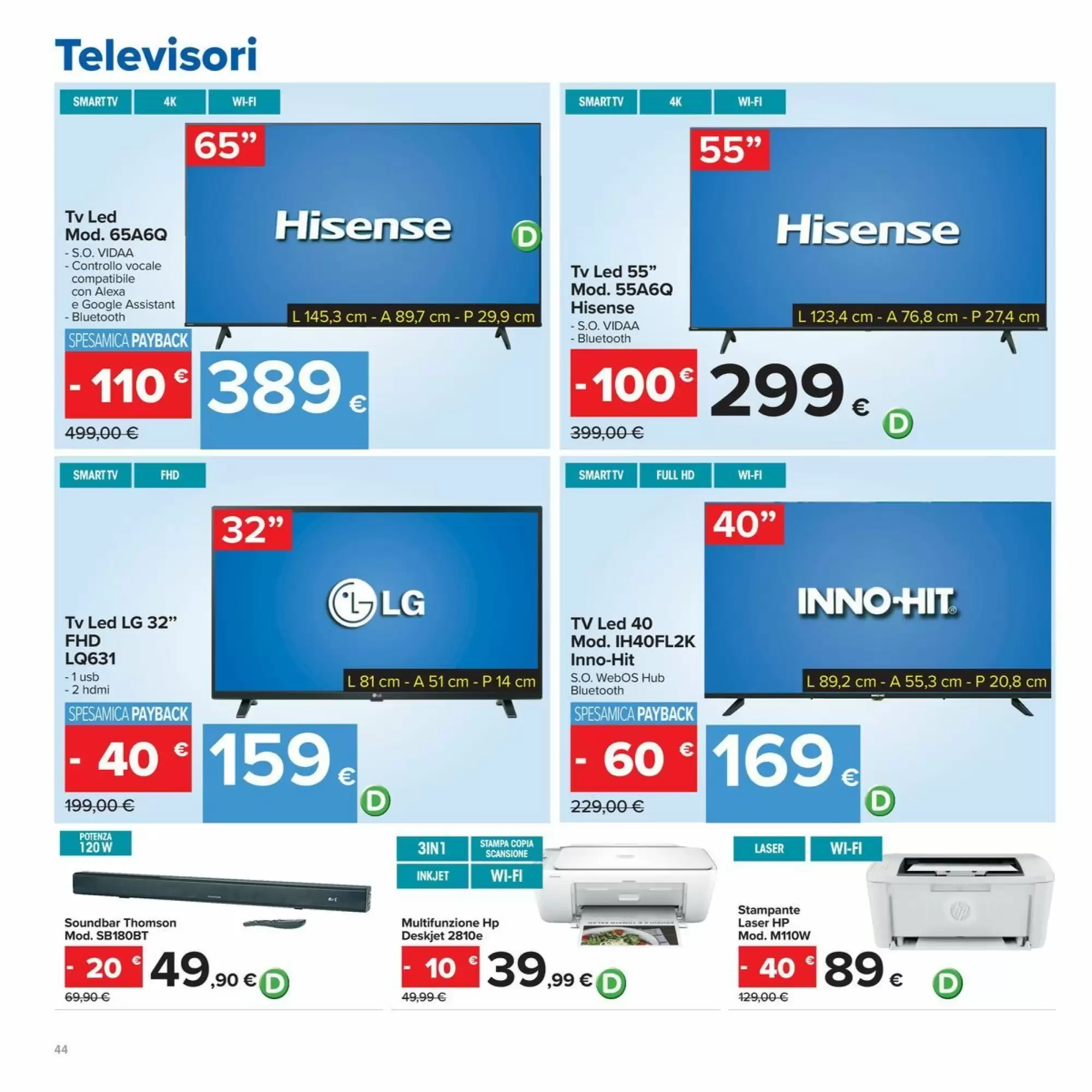 Volantino promozionale Carrefour Iper  valide dal 23/10/2026 - Pagina 44.