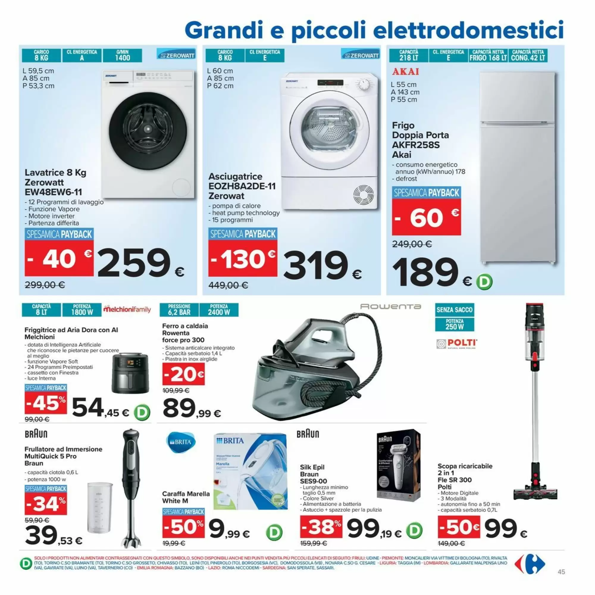 Volantino promozionale Carrefour Iper  valide dal 23/10/2026 - Pagina 45.