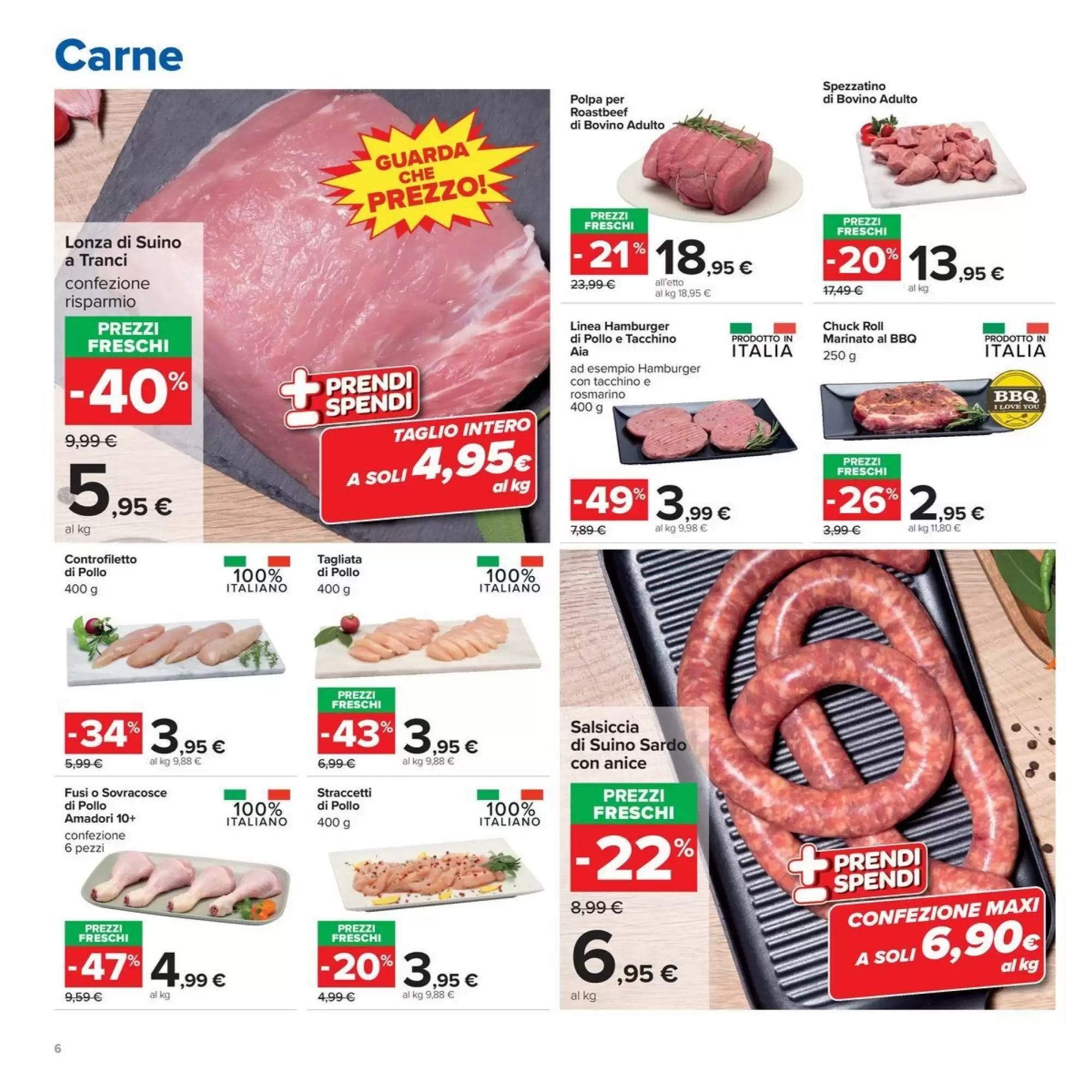 Volantino promozionale Carrefour Iper  valide dal 23/10/2026 - Pagina 6.