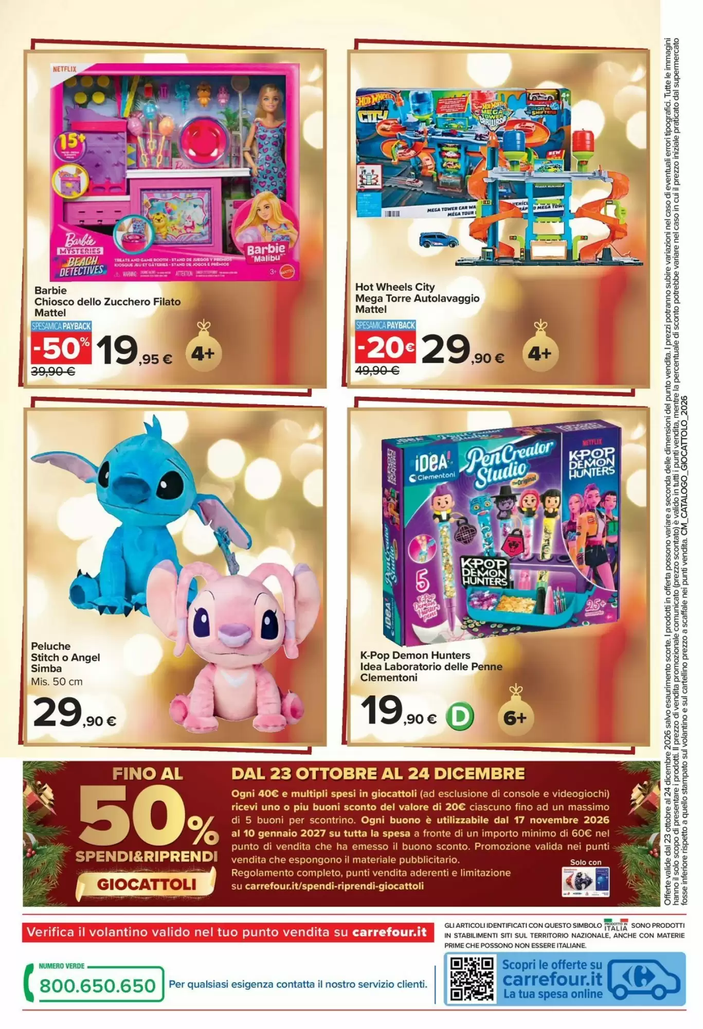 Volantino promozionale Carrefour Market  valide dal 23/10/2026 - Pagina 16.
