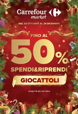 Volantino promozionale Carrefour Market  valide dal 23/10/2026