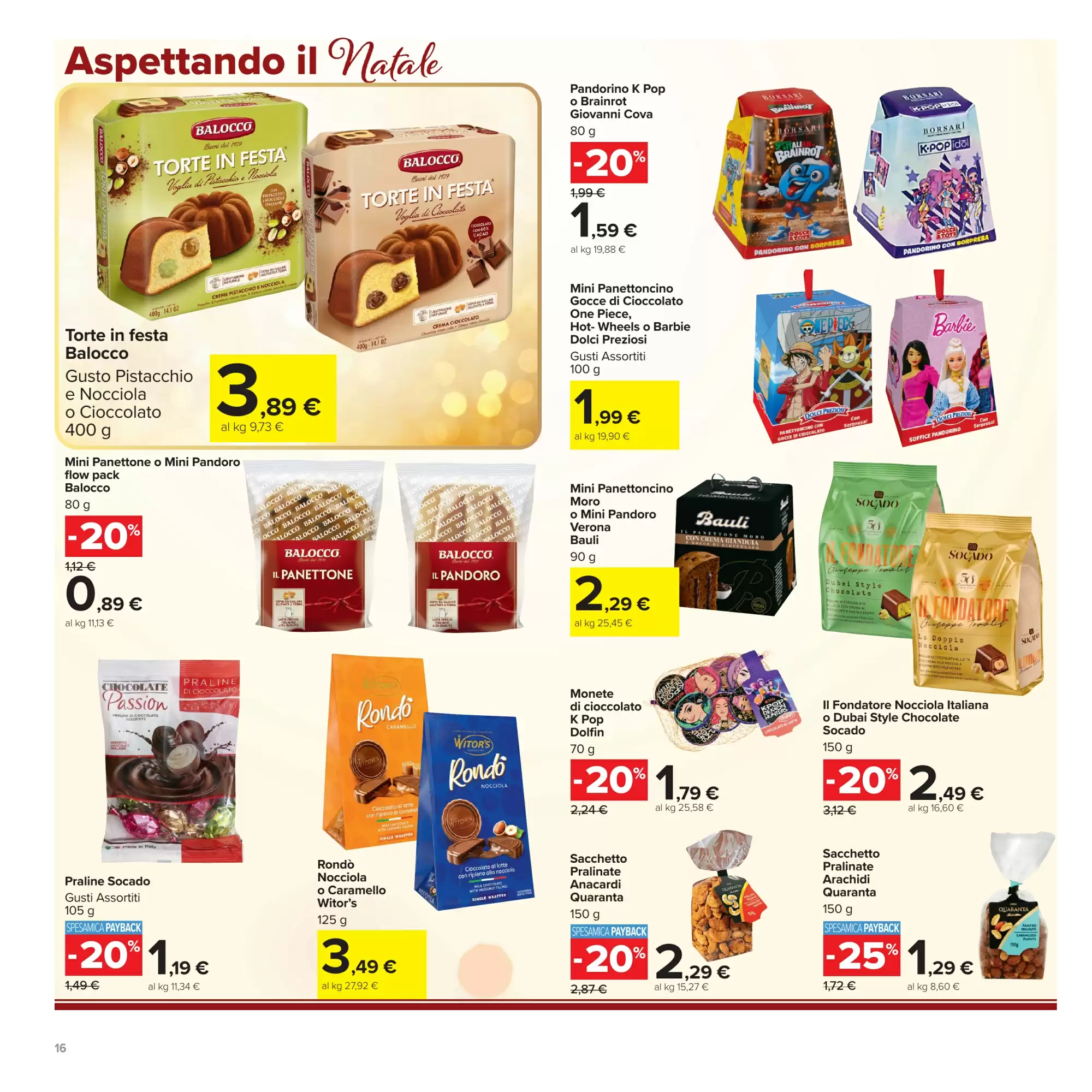 Volantino promozionale Carrefour Market  valide dal 23/10/2026 - Pagina 16.