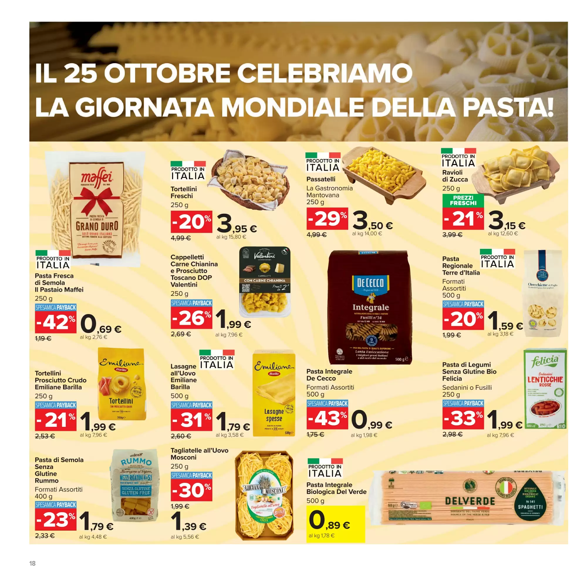 Volantino promozionale Carrefour Market  valide dal 23/10/2026 - Pagina 18.