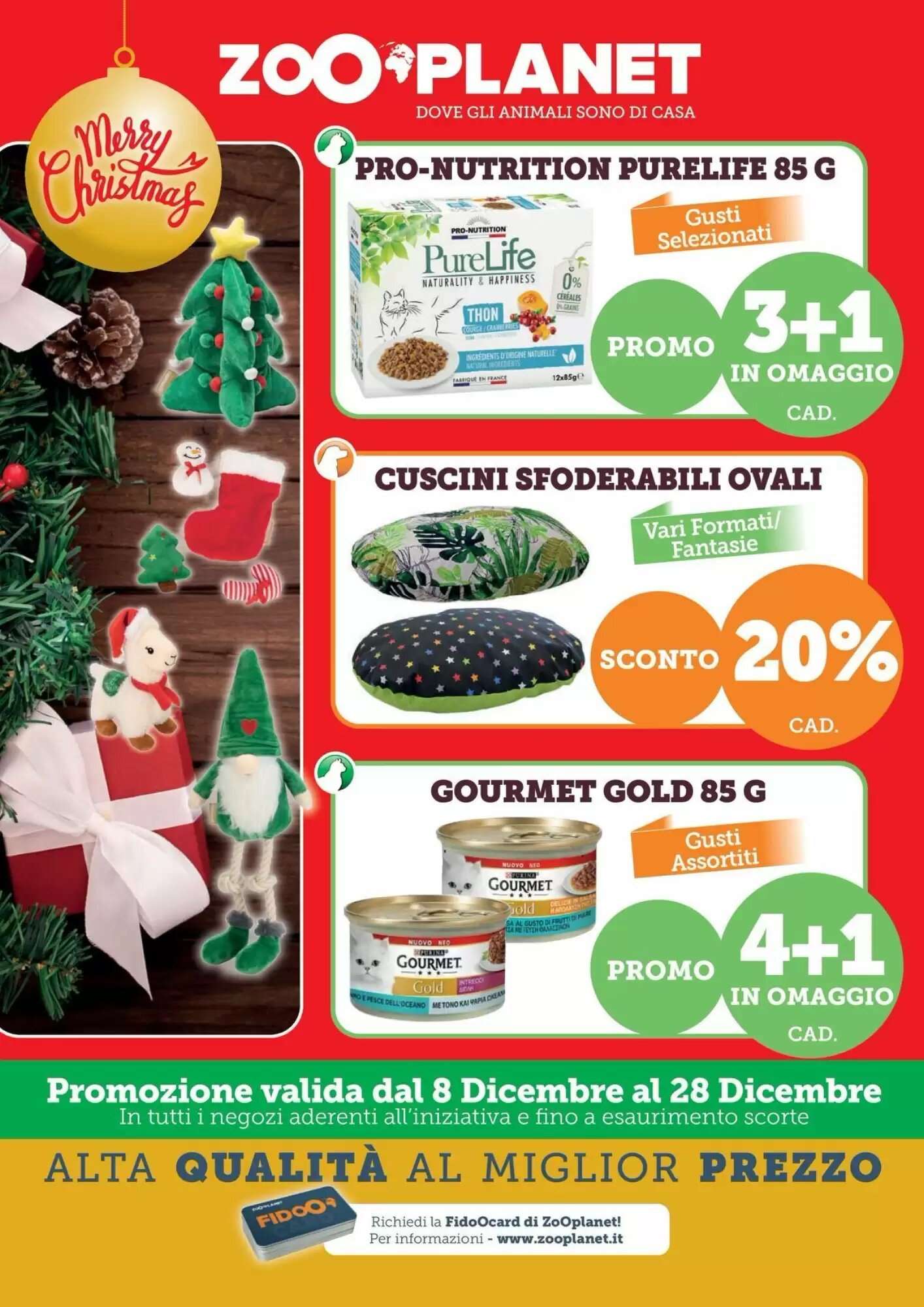 Volantino promozionale ZooPlanet  valide dal 08/12/2026 - Pagina 1.