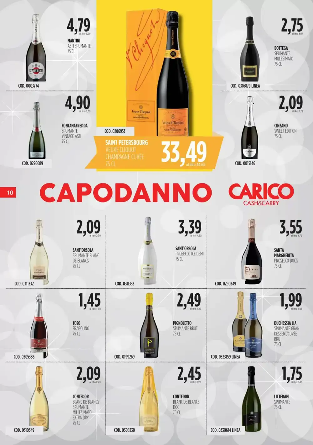 Volantino promozionale Carico Cash & Carry  valide dal 15/12/2026 - Pagina 10.