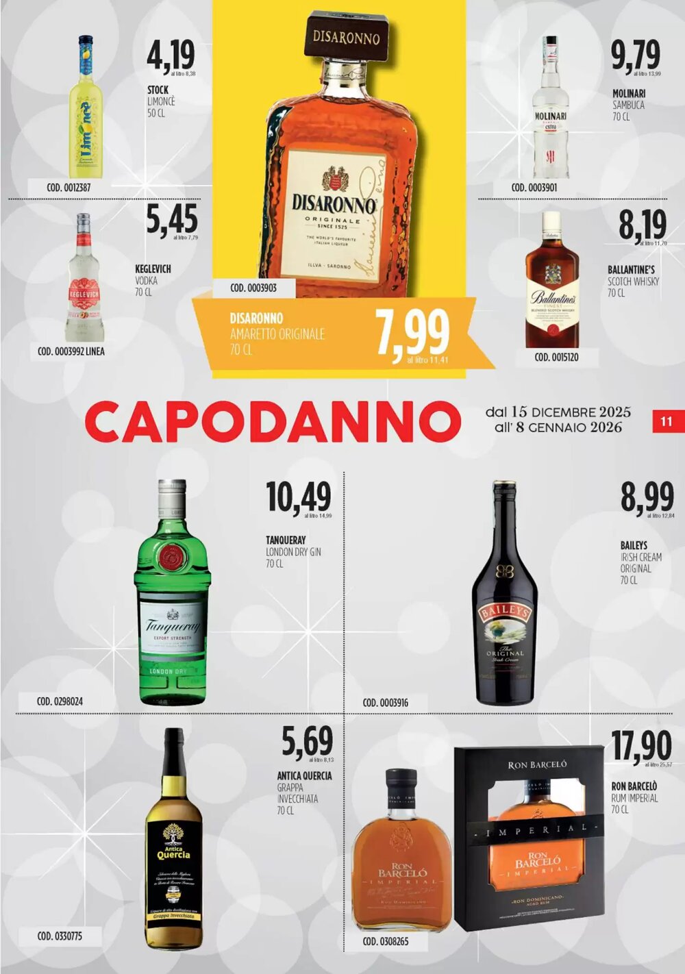 Volantino promozionale Carico Cash & Carry  valide dal 15/12/2026 - Pagina 11.