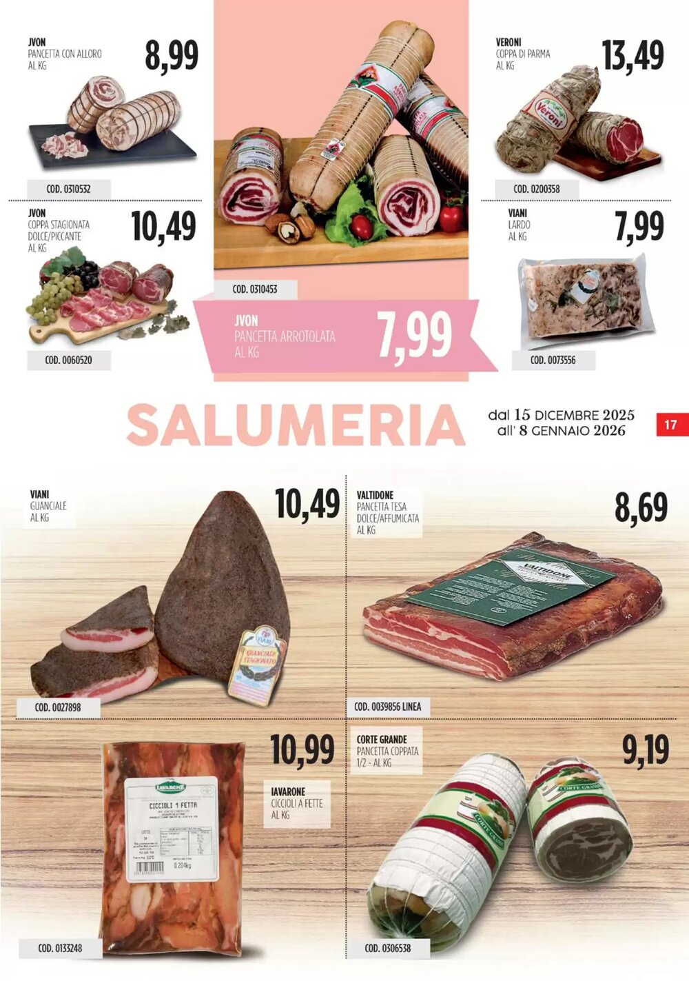 Volantino promozionale Carico Cash & Carry valide dal 15/12/2026 - Pagina 17.