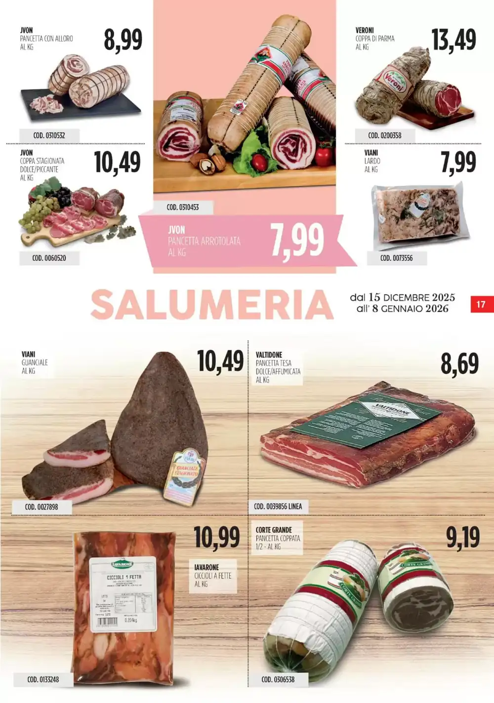 Volantino promozionale Carico Cash & Carry  valide dal 15/12/2026 - Pagina 17.