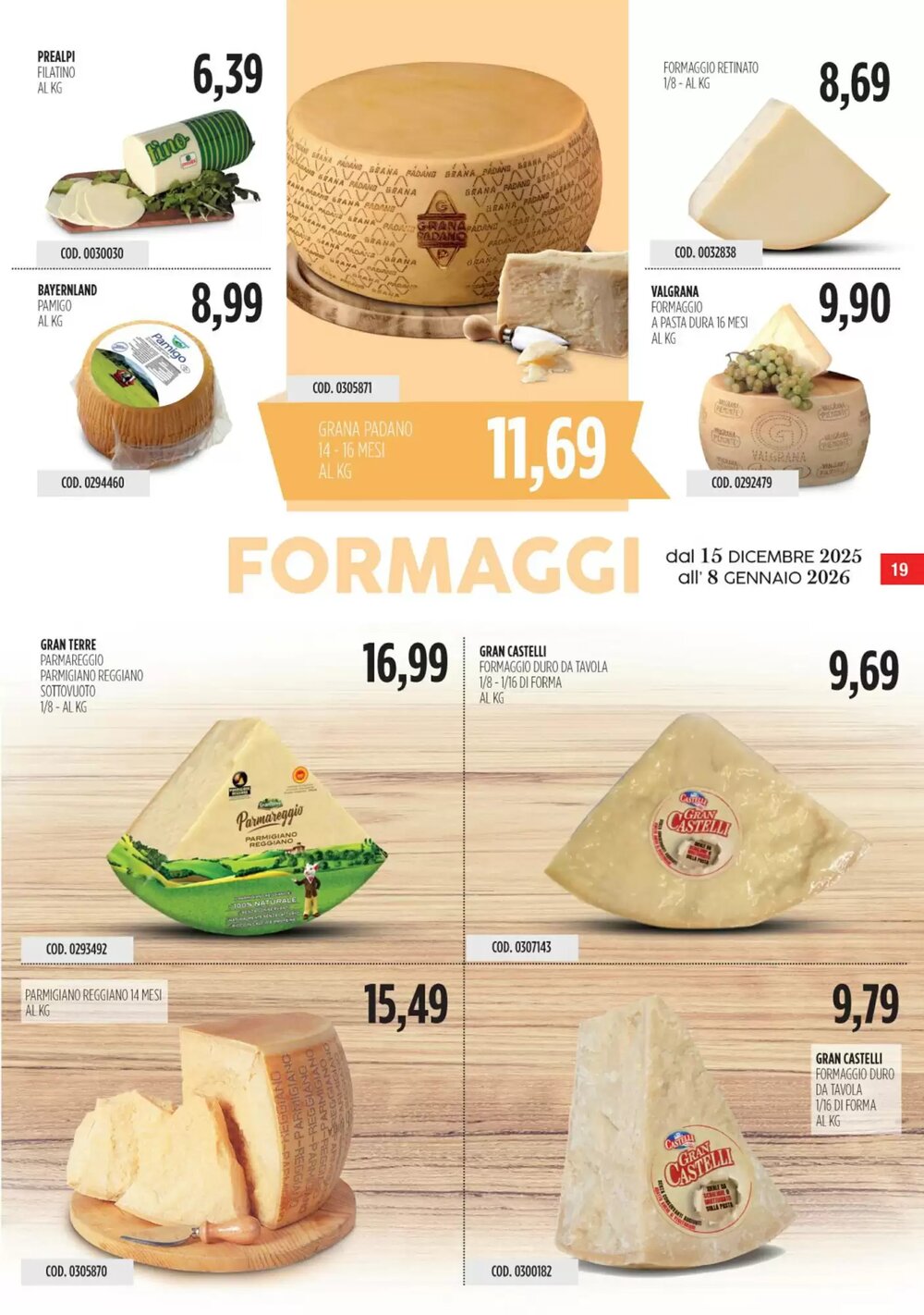 Volantino promozionale Carico Cash & Carry valide dal 15/12/2026 - Pagina 19.