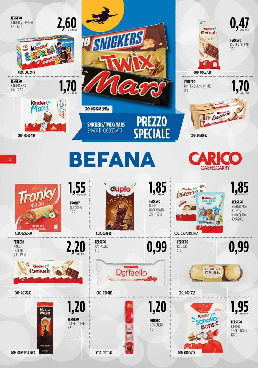 Volantino promozionale Carico Cash & Carry  valide dal 15/12/2026 - Pagina 2.