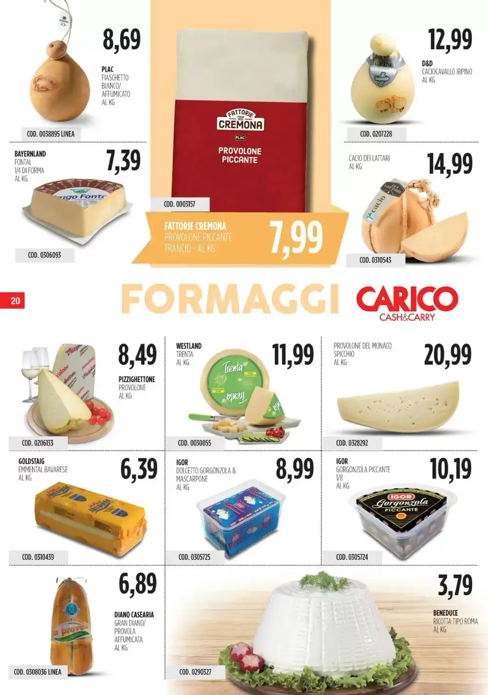 Volantino promozionale Carico Cash & Carry  valide dal 15/12/2026 - Pagina 20.