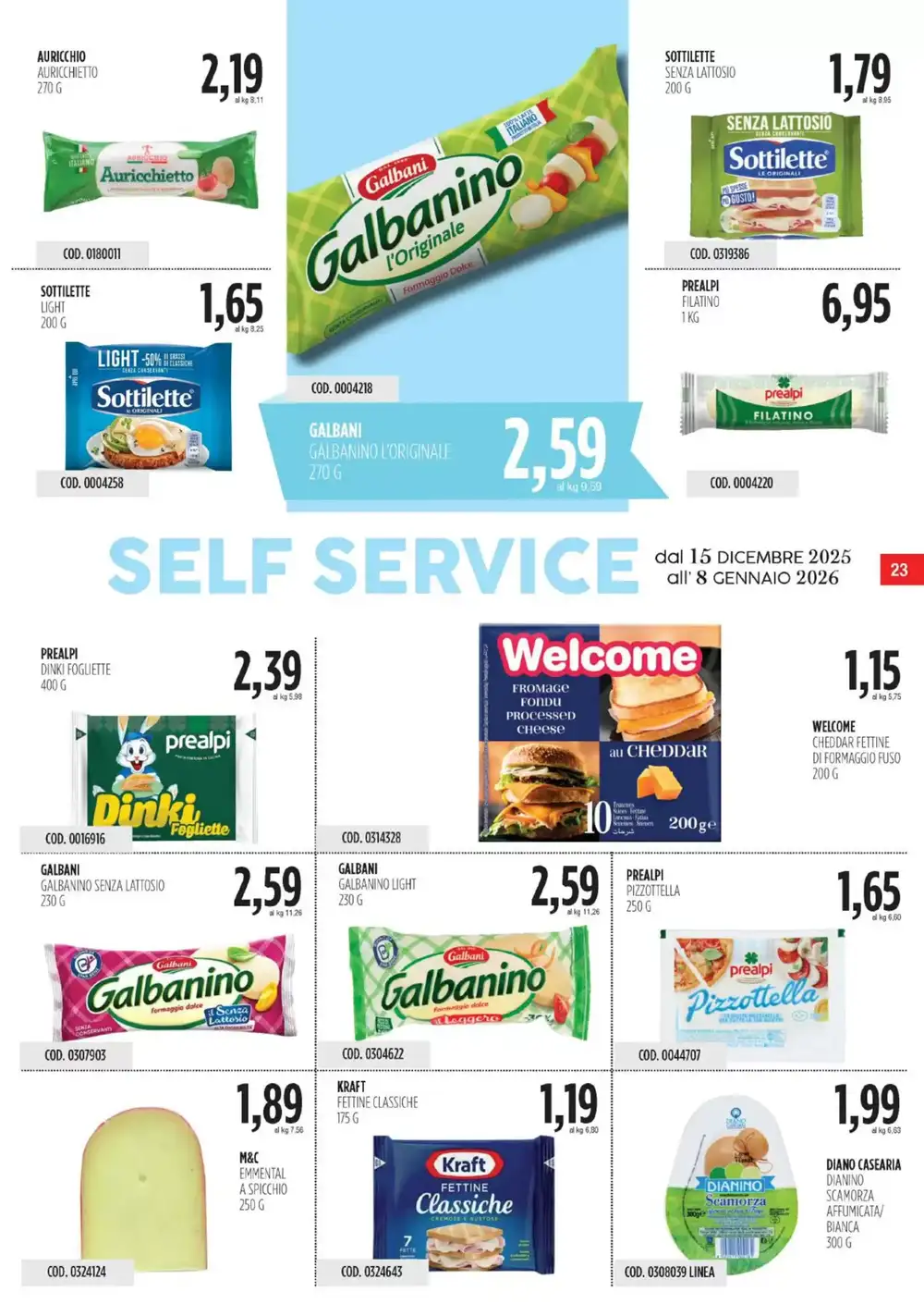 Volantino promozionale Carico Cash & Carry  valide dal 15/12/2026 - Pagina 23.