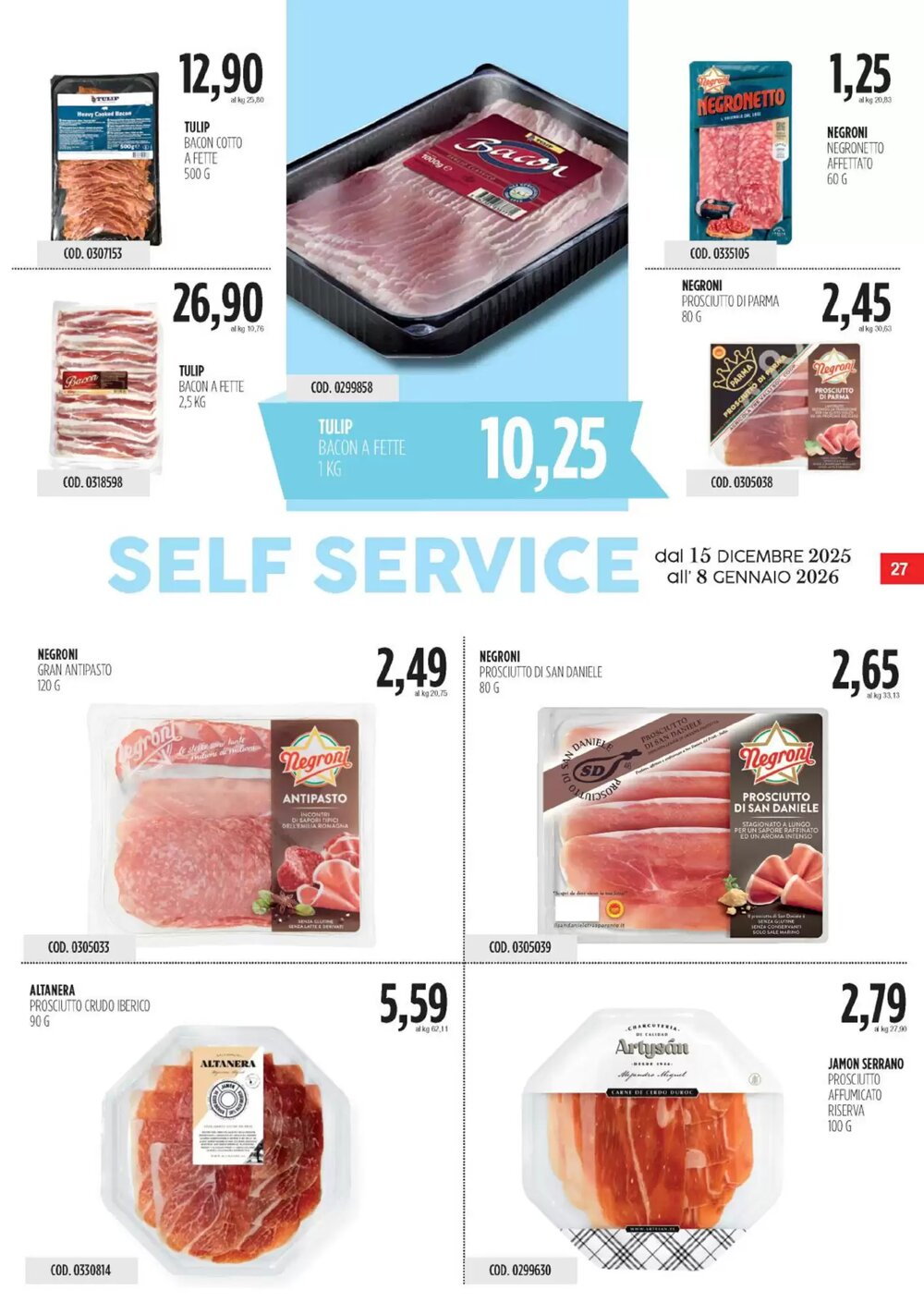 Volantino promozionale Carico Cash & Carry valide dal 15/12/2026 - Pagina 27.