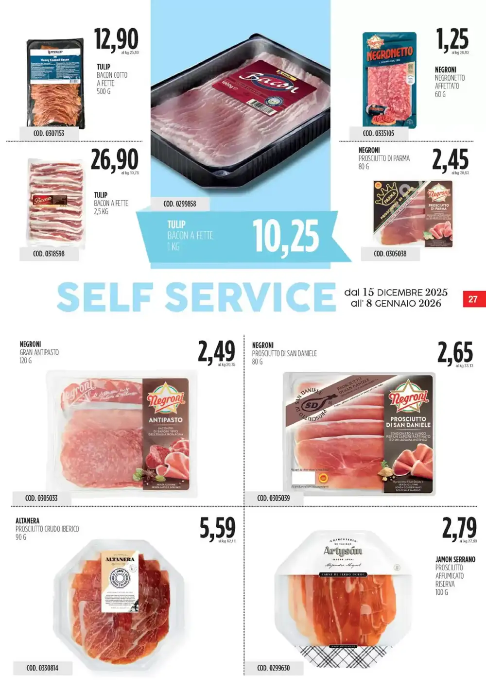 Volantino promozionale Carico Cash & Carry  valide dal 15/12/2026 - Pagina 27.