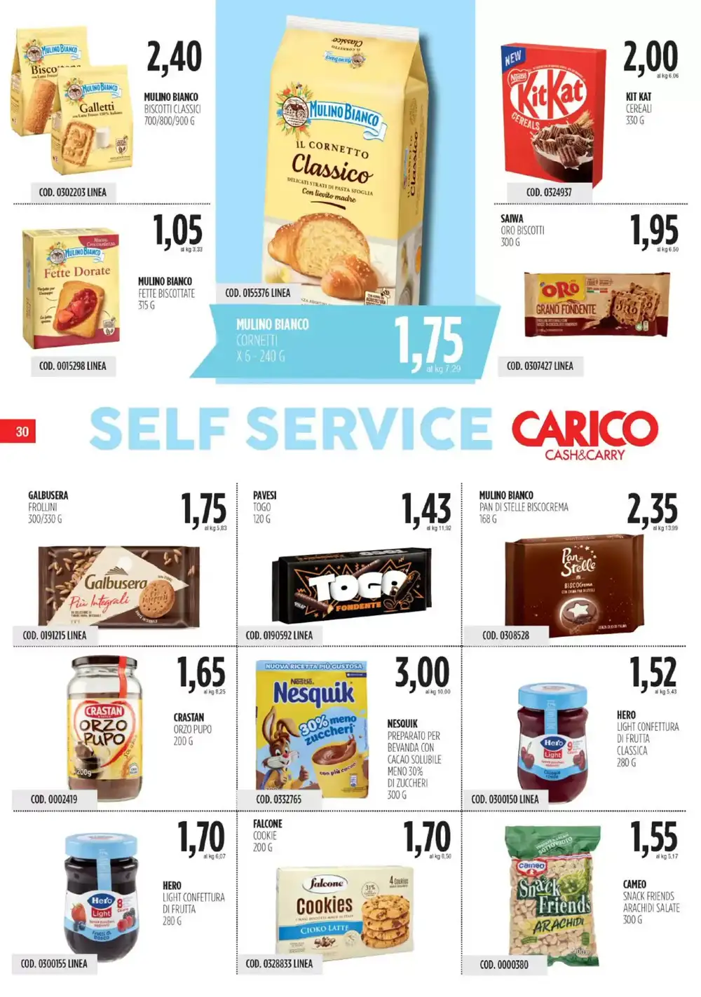 Volantino promozionale Carico Cash & Carry  valide dal 15/12/2026 - Pagina 30.