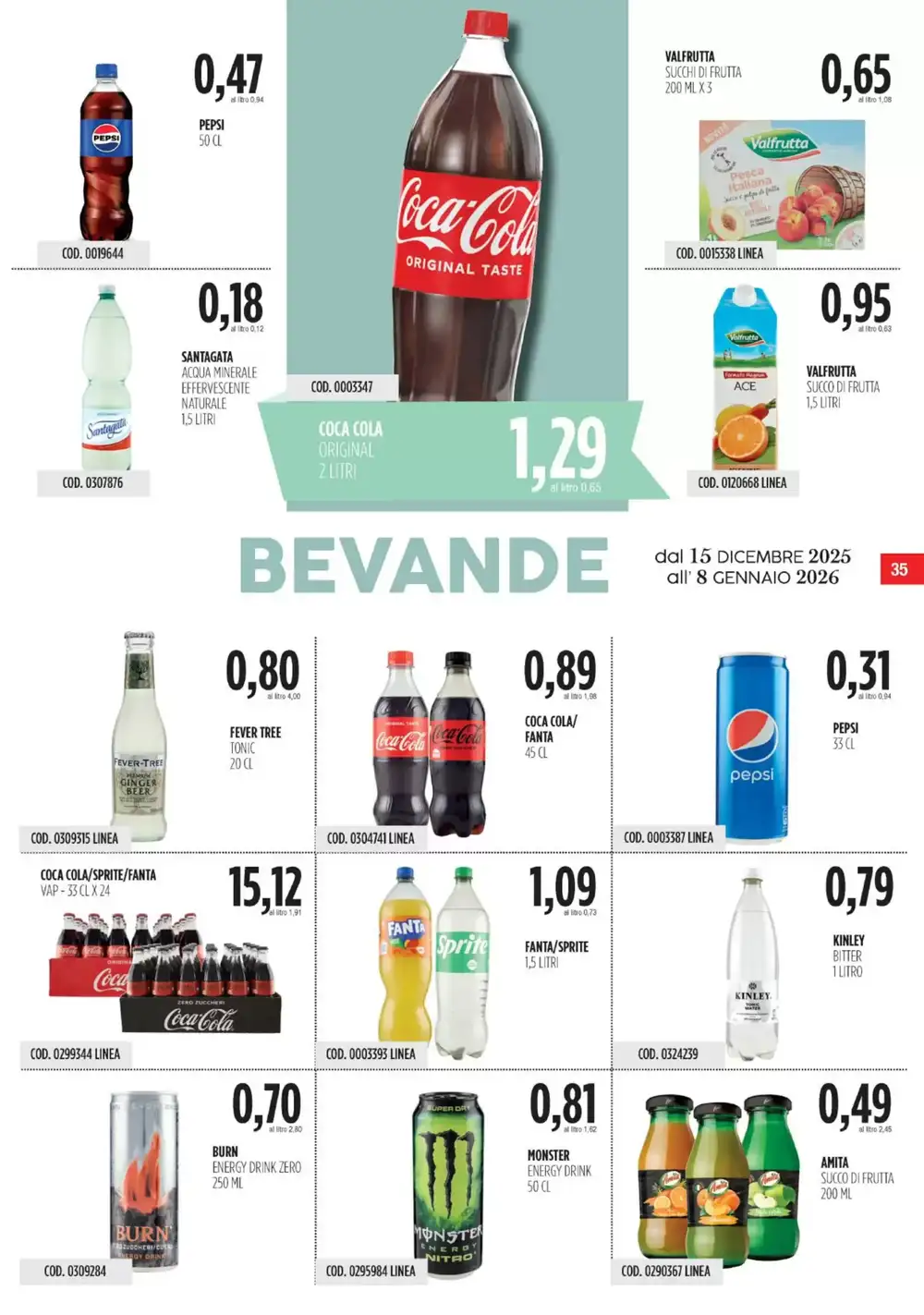 Volantino promozionale Carico Cash & Carry  valide dal 15/12/2026 - Pagina 35.