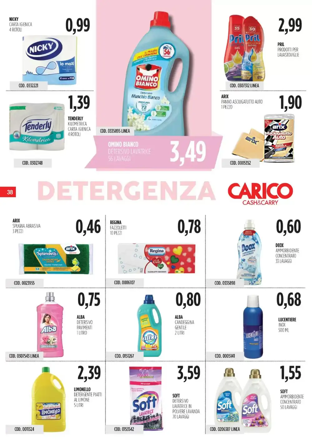 Volantino promozionale Carico Cash & Carry  valide dal 15/12/2026 - Pagina 38.