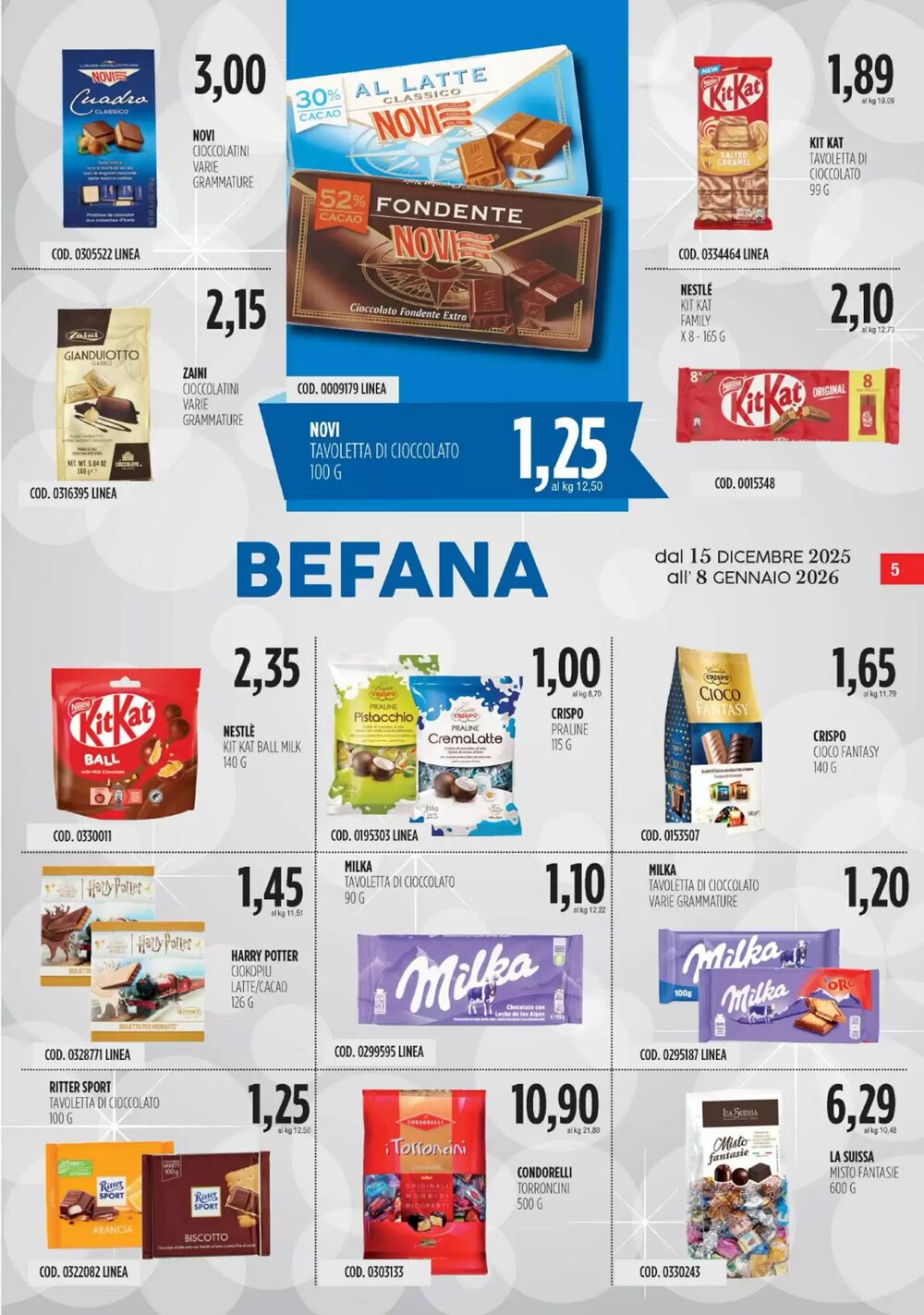 Volantino promozionale Carico Cash & Carry  valide dal 15/12/2026 - Pagina 5.