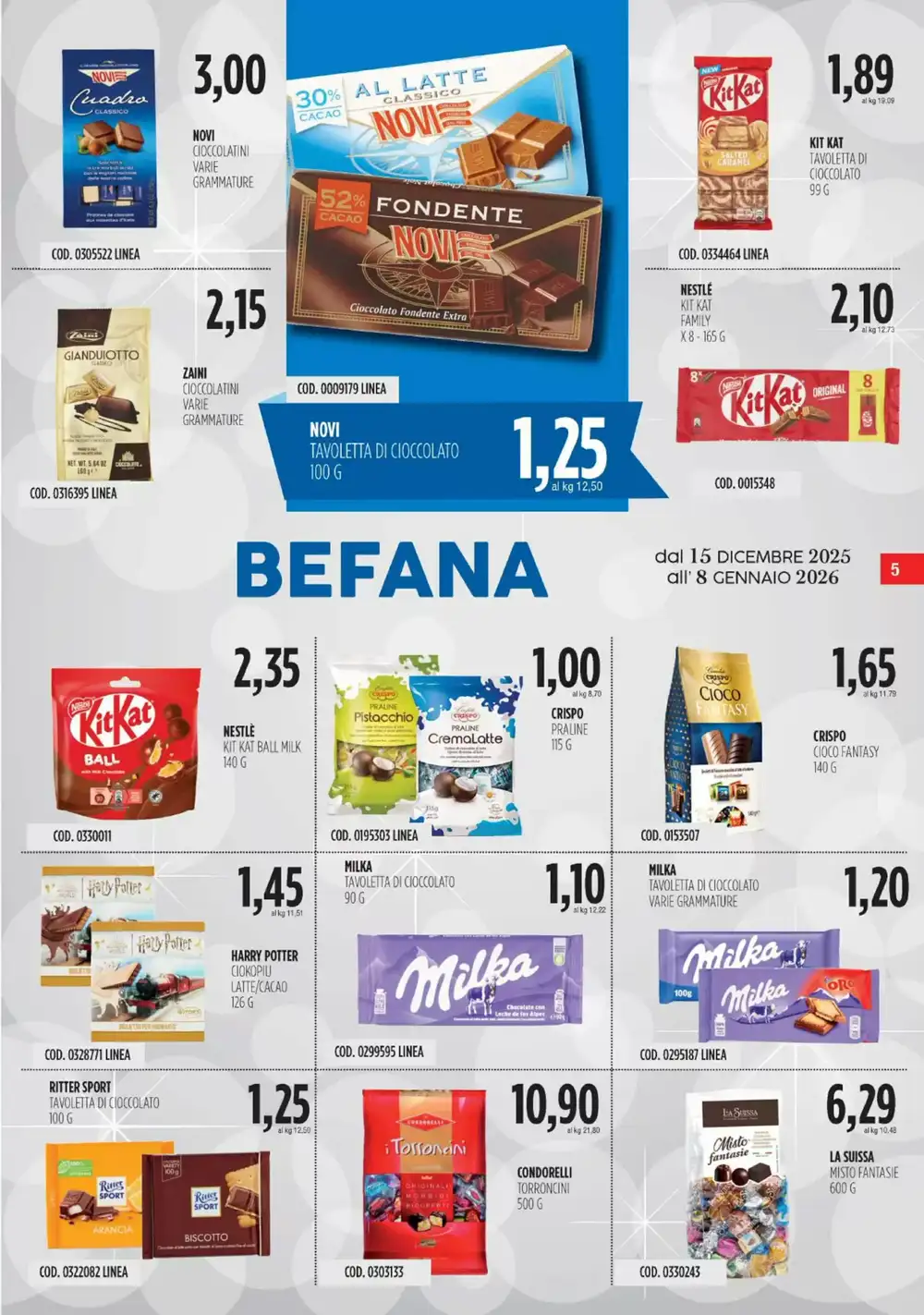Volantino promozionale Carico Cash & Carry  valide dal 15/12/2026 - Pagina 5.