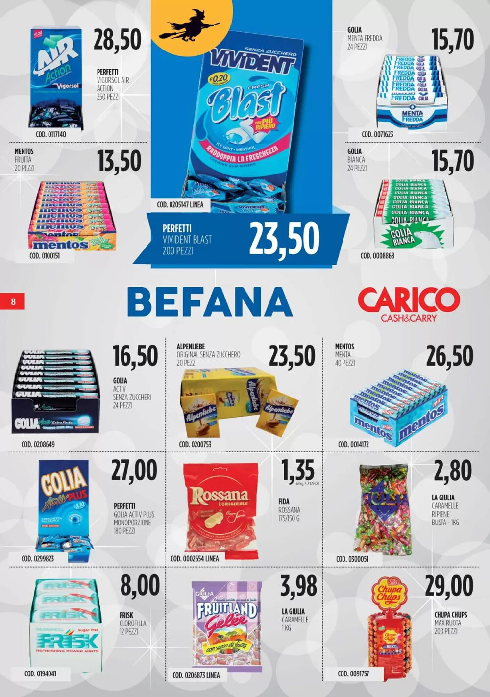 Volantino promozionale Carico Cash & Carry  valide dal 15/12/2026 - Pagina 8.