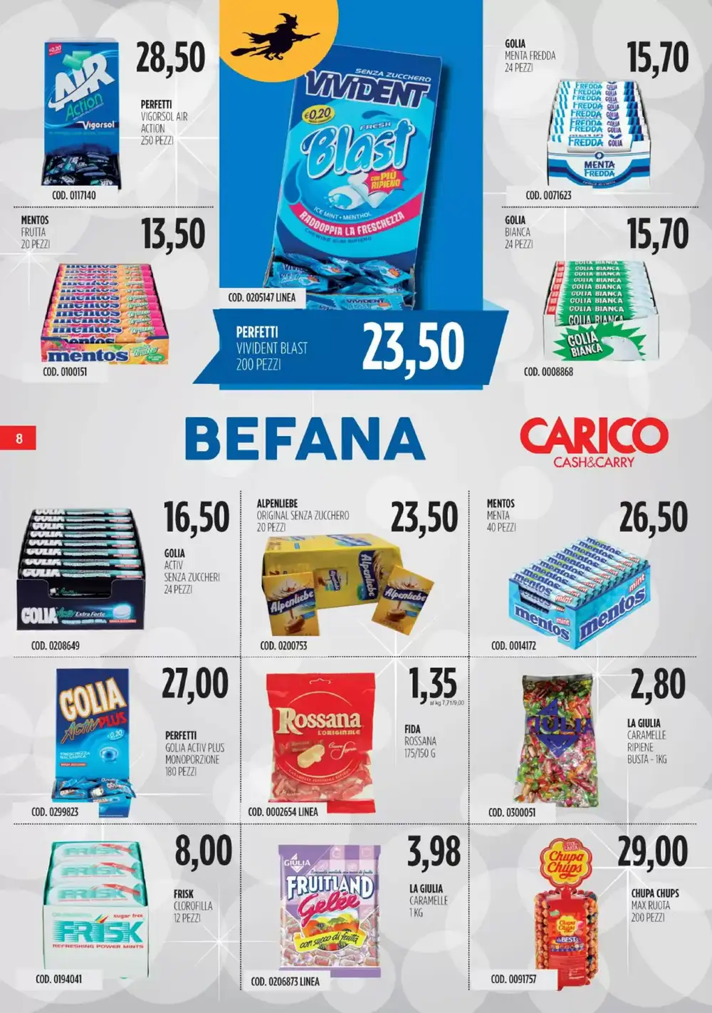 Volantino promozionale Carico Cash & Carry  valide dal 15/12/2026 - Pagina 8.