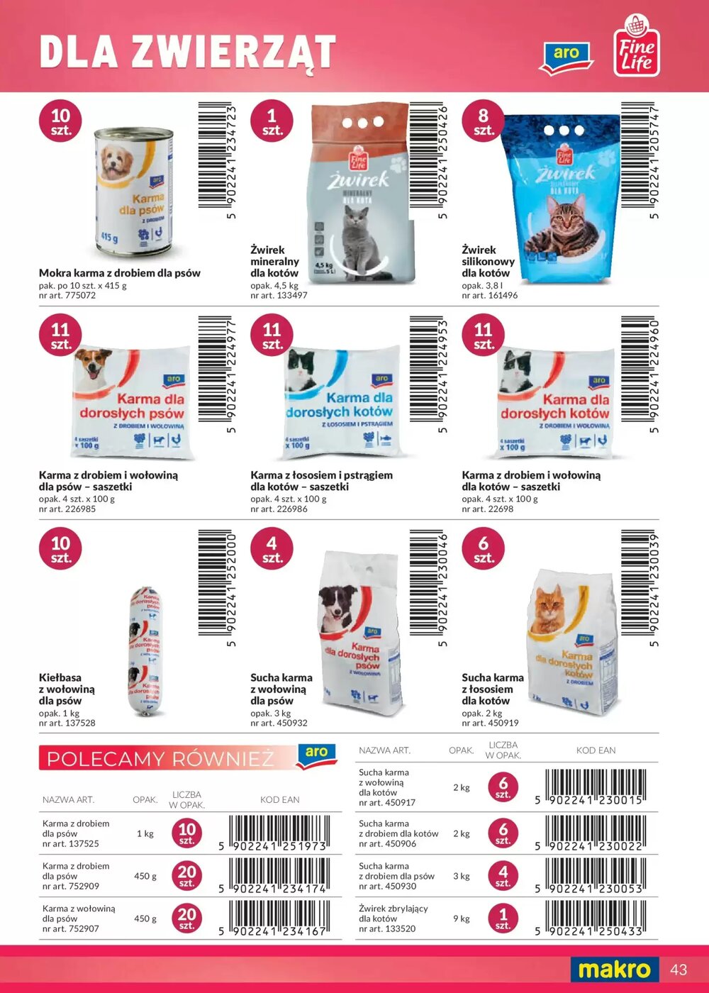 Gazetka promocyjna Makro  ważna od 27.04.2025 - Strona 43.