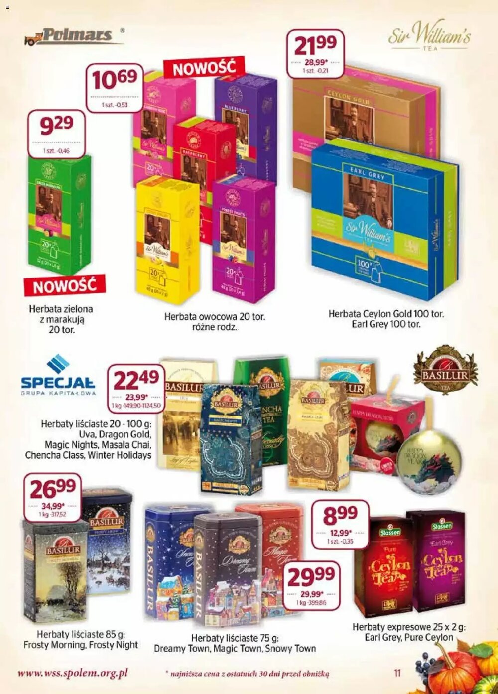 Gazetka promocyjna Społem  ważna od 01.11.2025 - Strona 11.