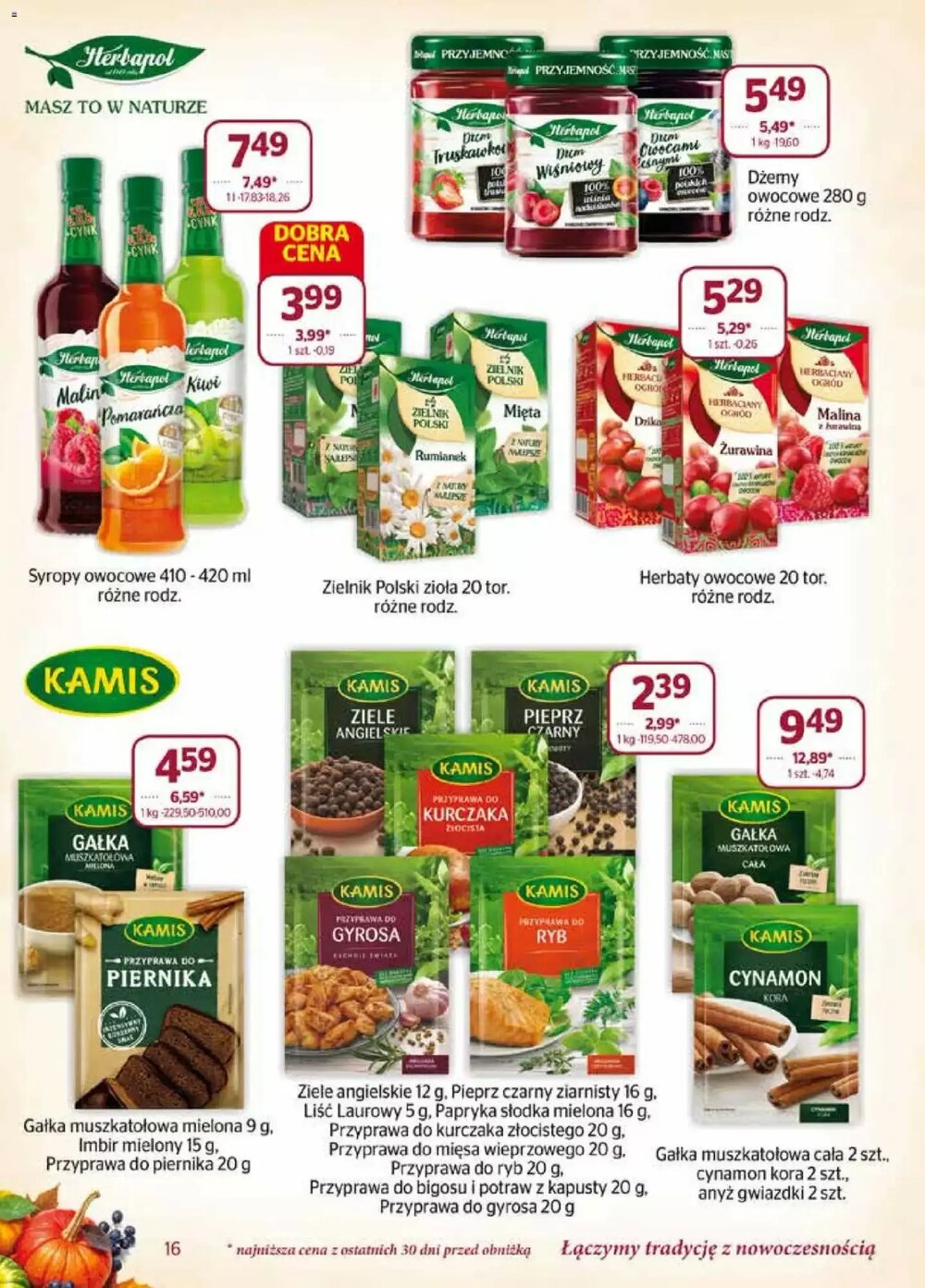 Gazetka promocyjna Społem  ważna od 01.11.2025 - Strona 16.