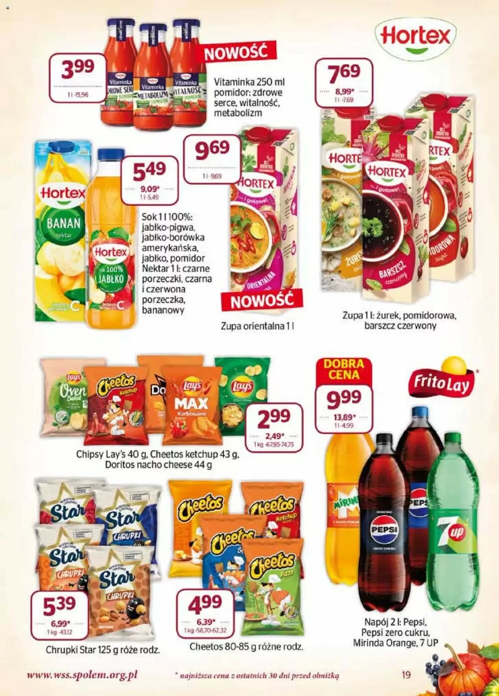 Gazetka promocyjna Społem  ważna od 01.11.2025 - Strona 19.