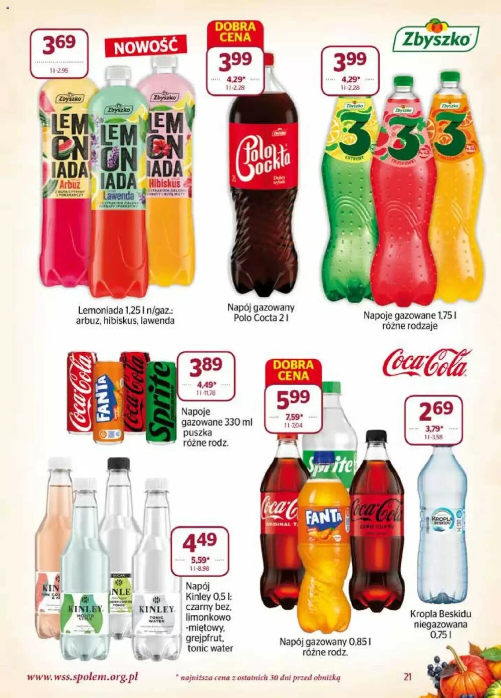 Gazetka promocyjna Społem  ważna od 01.11.2025 - Strona 21.