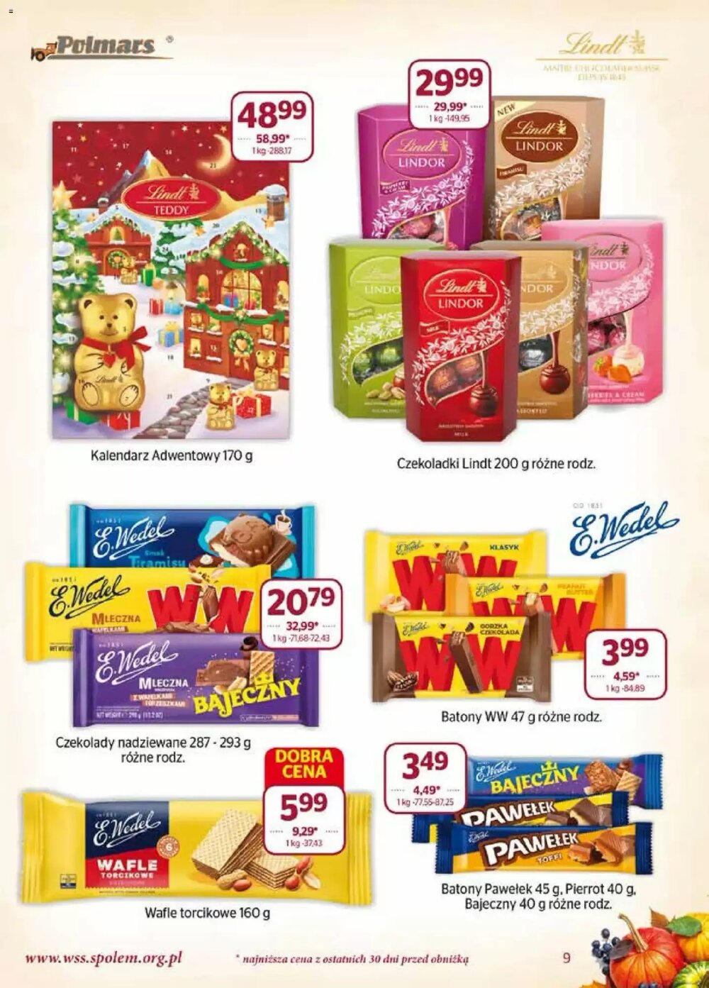 Gazetka promocyjna Społem  ważna od 01.11.2025 - Strona 9.