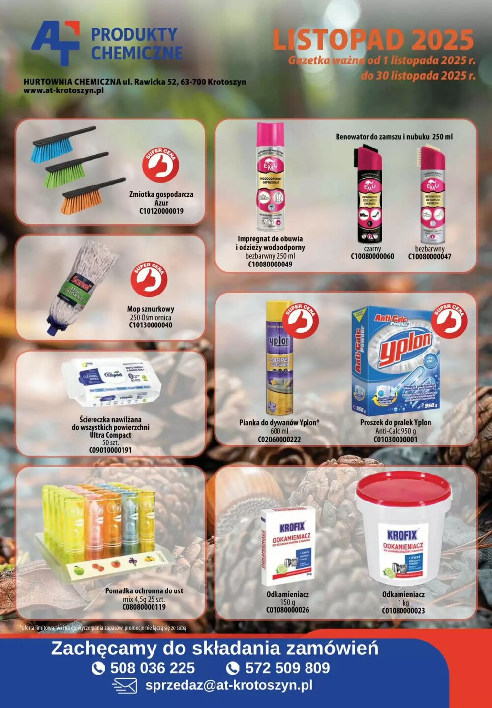 Gazetka promocyjna AT  ważna od 01.11.2025 - Strona 1.