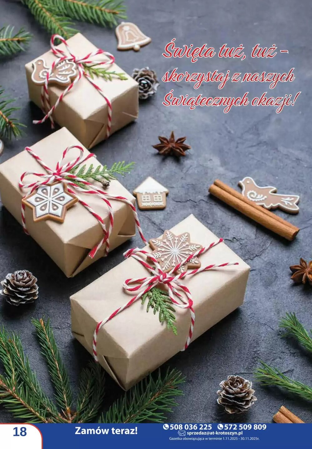 Gazetka promocyjna AT  ważna od 01.11.2025 - Strona 18.