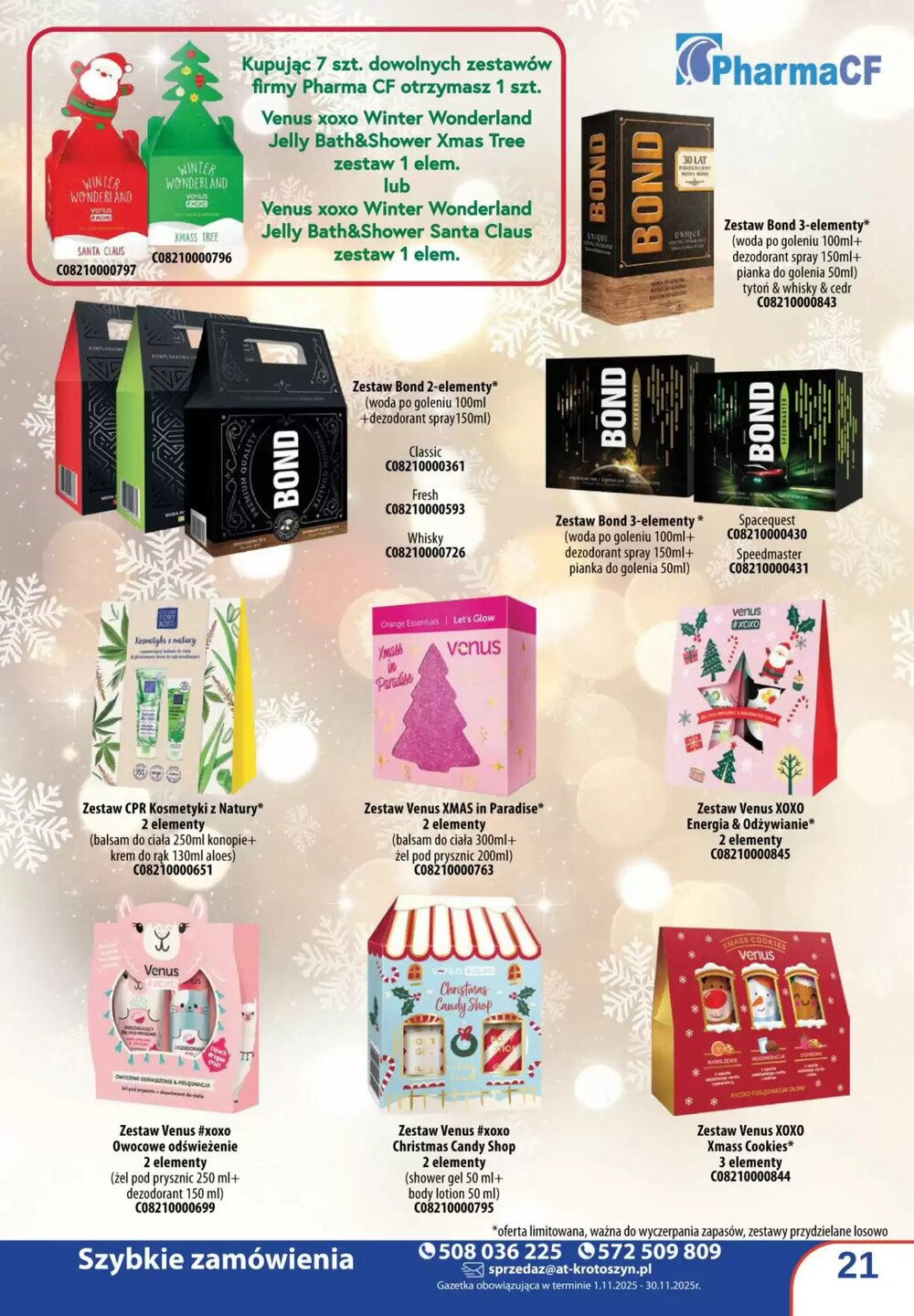 Gazetka promocyjna AT  ważna od 01.11.2025 - Strona 21.