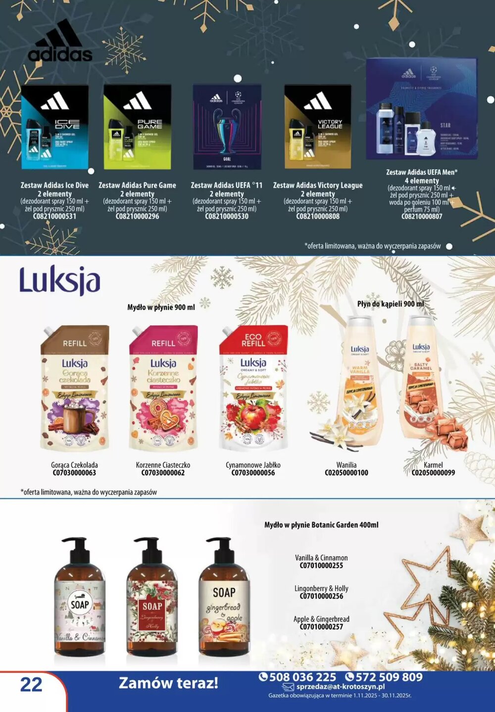 Gazetka promocyjna AT  ważna od 01.11.2025 - Strona 22.