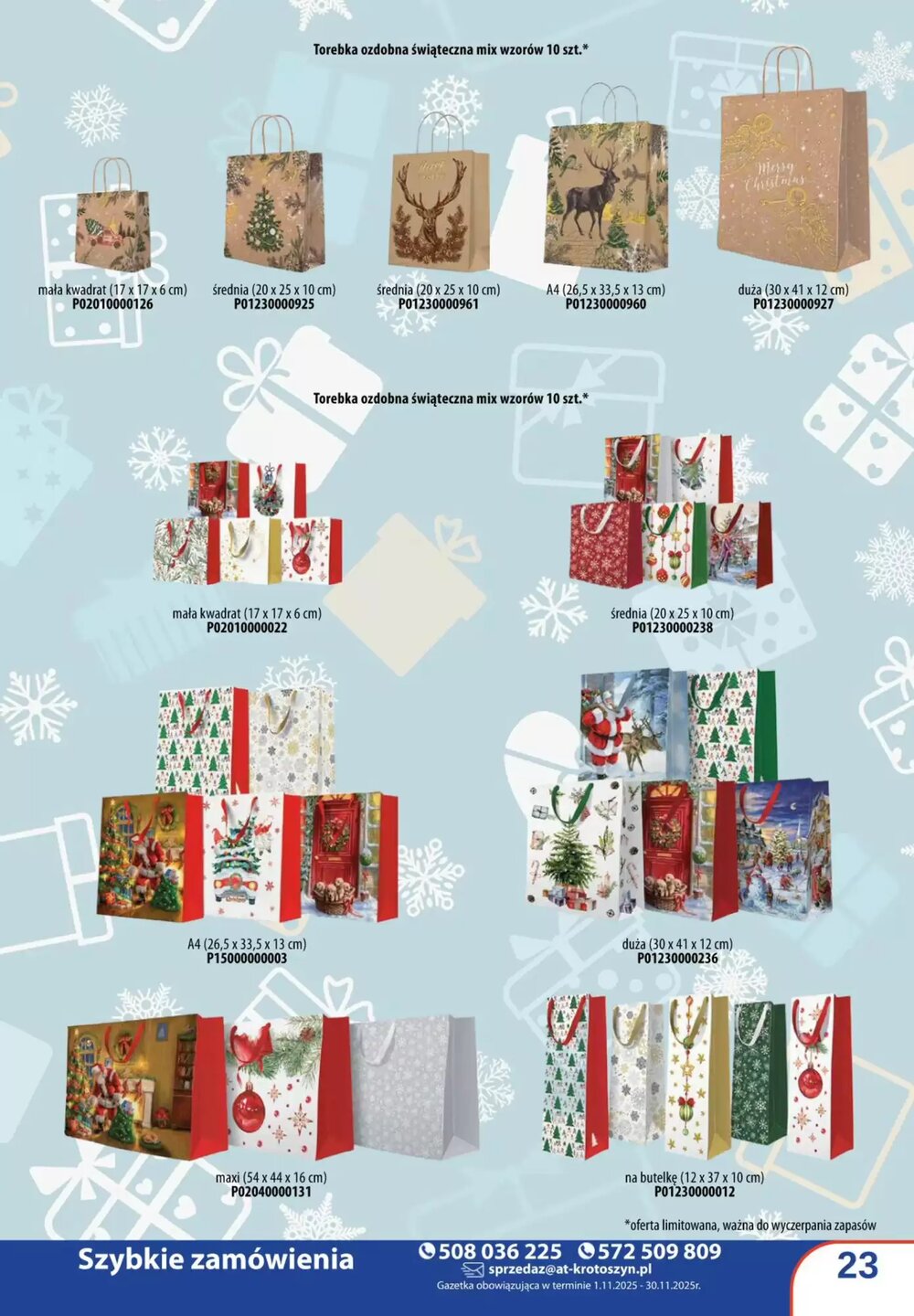 Gazetka promocyjna AT  ważna od 01.11.2025 - Strona 23.
