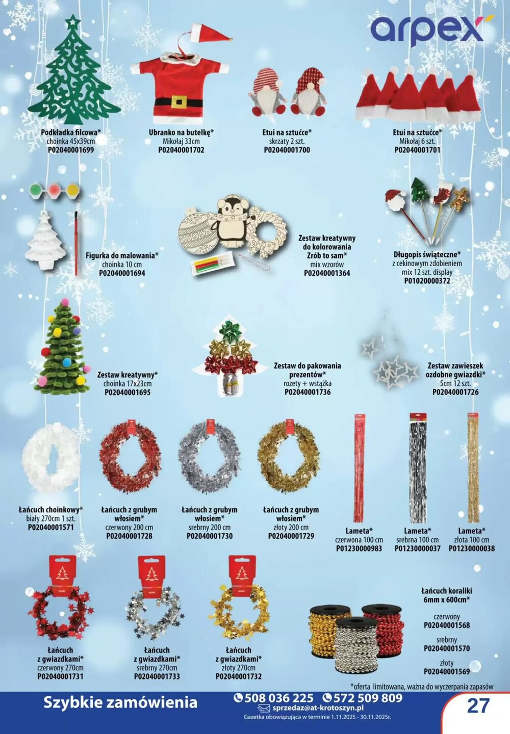 Gazetka promocyjna AT  ważna od 01.11.2025 - Strona 27.