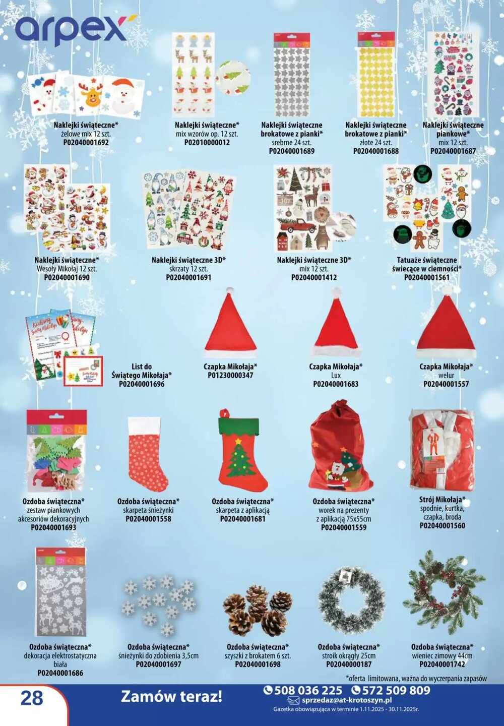 Gazetka promocyjna AT  ważna od 01.11.2025 - Strona 28.