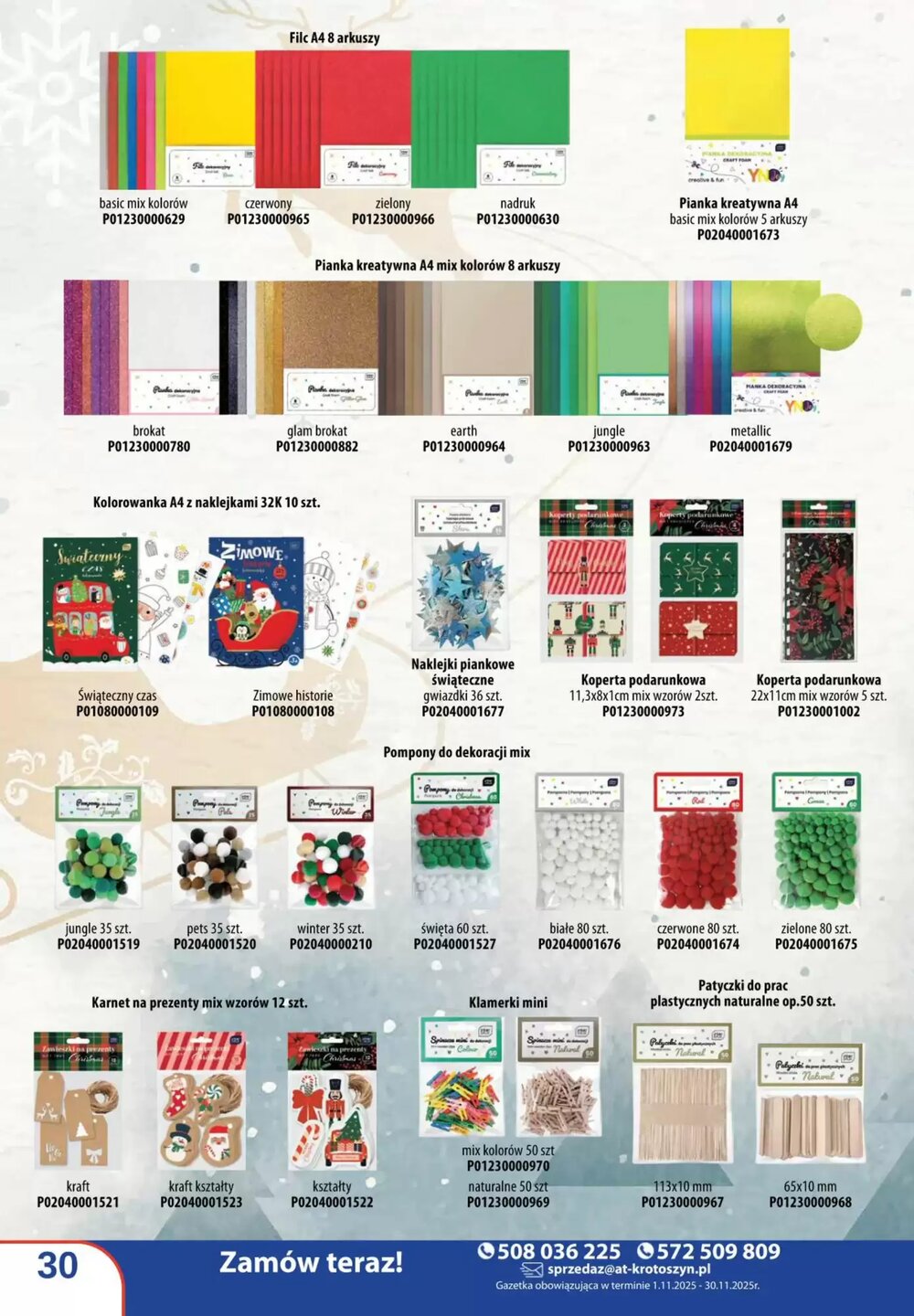 Gazetka promocyjna AT  ważna od 01.11.2025 - Strona 30.