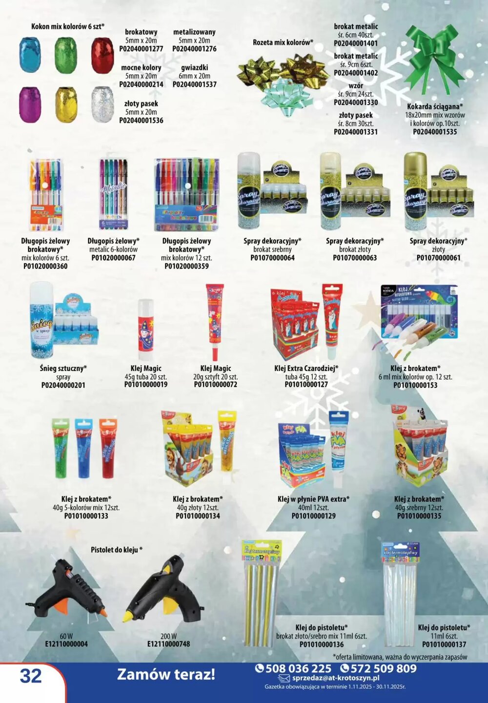 Gazetka promocyjna AT  ważna od 01.11.2025 - Strona 32.