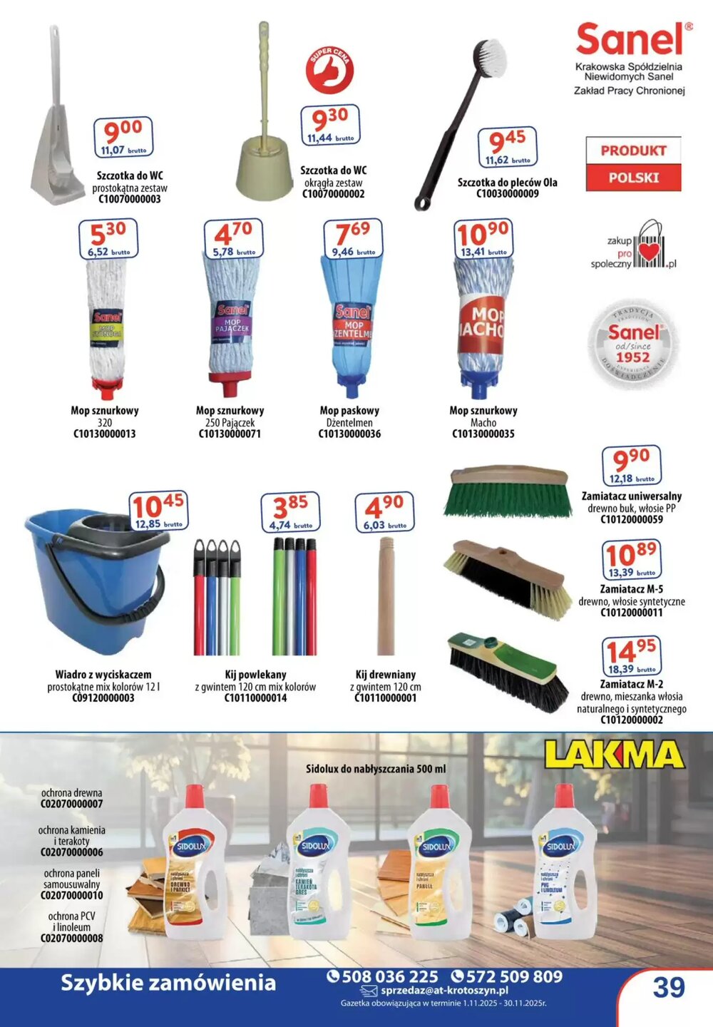 Gazetka promocyjna AT  ważna od 01.11.2025 - Strona 39.