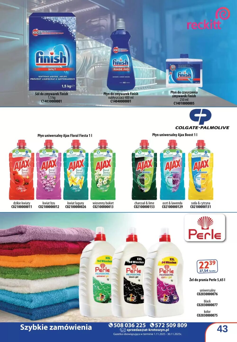 Gazetka promocyjna AT  ważna od 01.11.2025 - Strona 43.