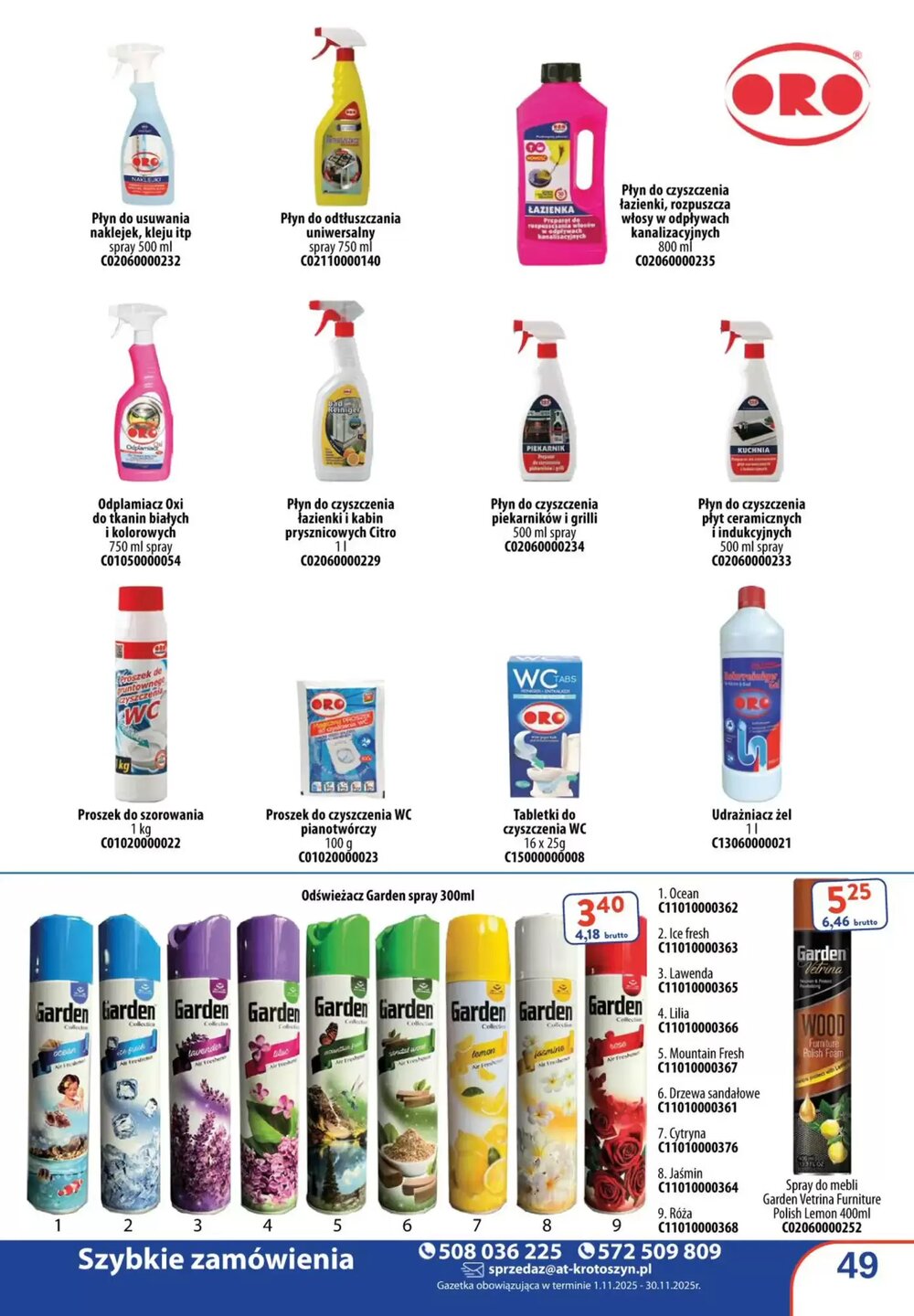 Gazetka promocyjna AT  ważna od 01.11.2025 - Strona 49.