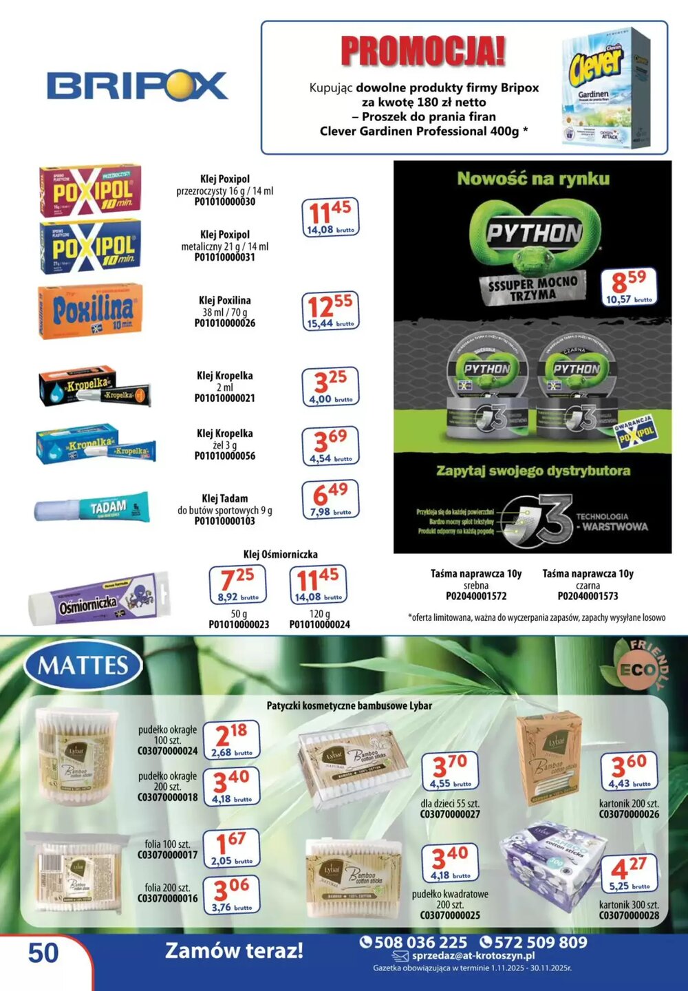 Gazetka promocyjna AT  ważna od 01.11.2025 - Strona 50.