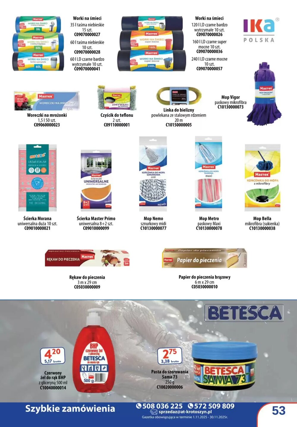 Gazetka promocyjna AT  ważna od 01.11.2025 - Strona 53.