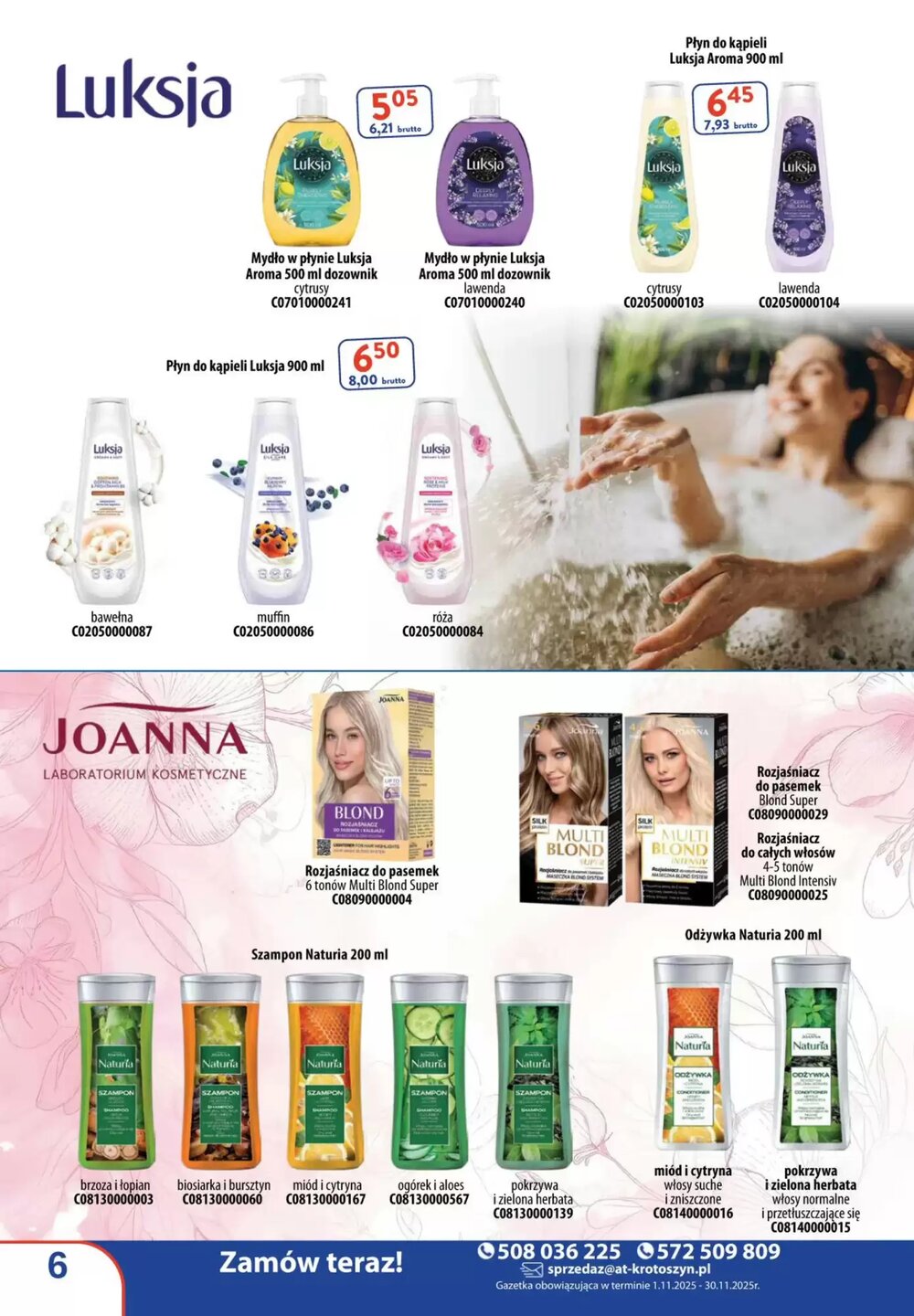 Gazetka promocyjna AT  ważna od 01.11.2025 - Strona 6.