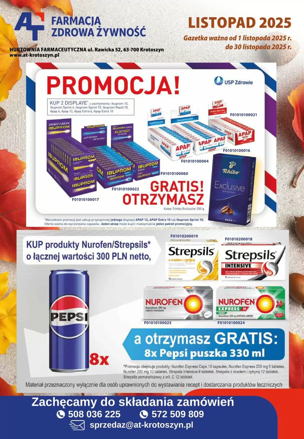 Gazetka promocyjna AT  ważna od 01.11.2025 - Strona 1.