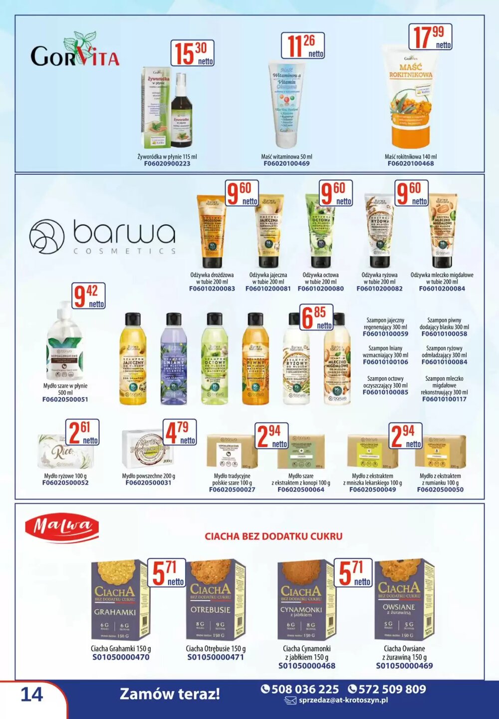 Gazetka promocyjna AT  ważna od 01.11.2025 - Strona 14.