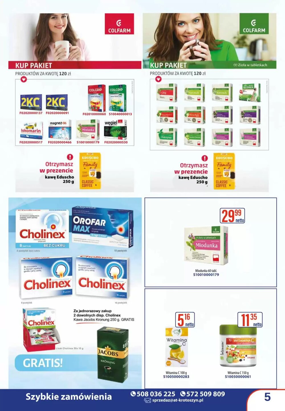 Gazetka promocyjna AT  ważna od 01.11.2025 - Strona 5.